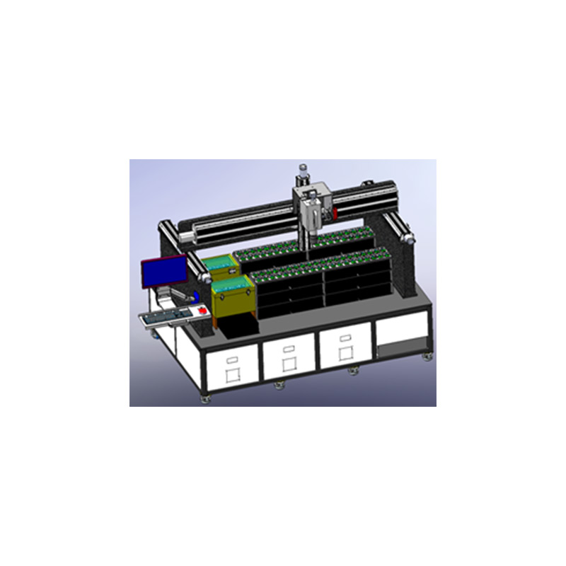 Three axis optical test system (life time)